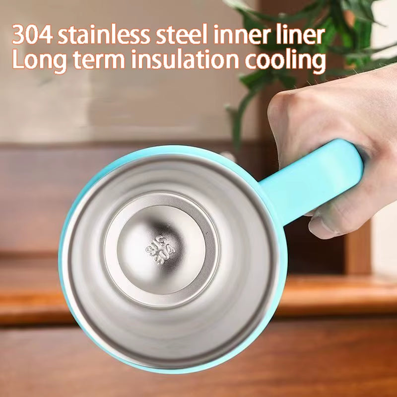 Hello Kitty 1200Ml Thermos Water Bottle with Straw Mug Kuromi Melody 304 Stainless Iced Coffee Cups Cinnamoroll Waterbottle Gift